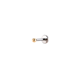 14K Gold Classic Ball Threadless 2mm Piercing