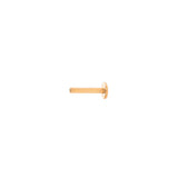 14K Gold 18G/6.5mm Post
