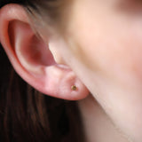 14K Gold Luna Disc Threadless Piercing