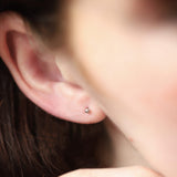 14K White Gold Classic Ball Threadless 2mm Piercing